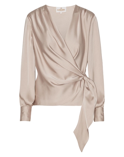 Ines Bluse - Semi Rich Shell - Karmamia Copenhagen